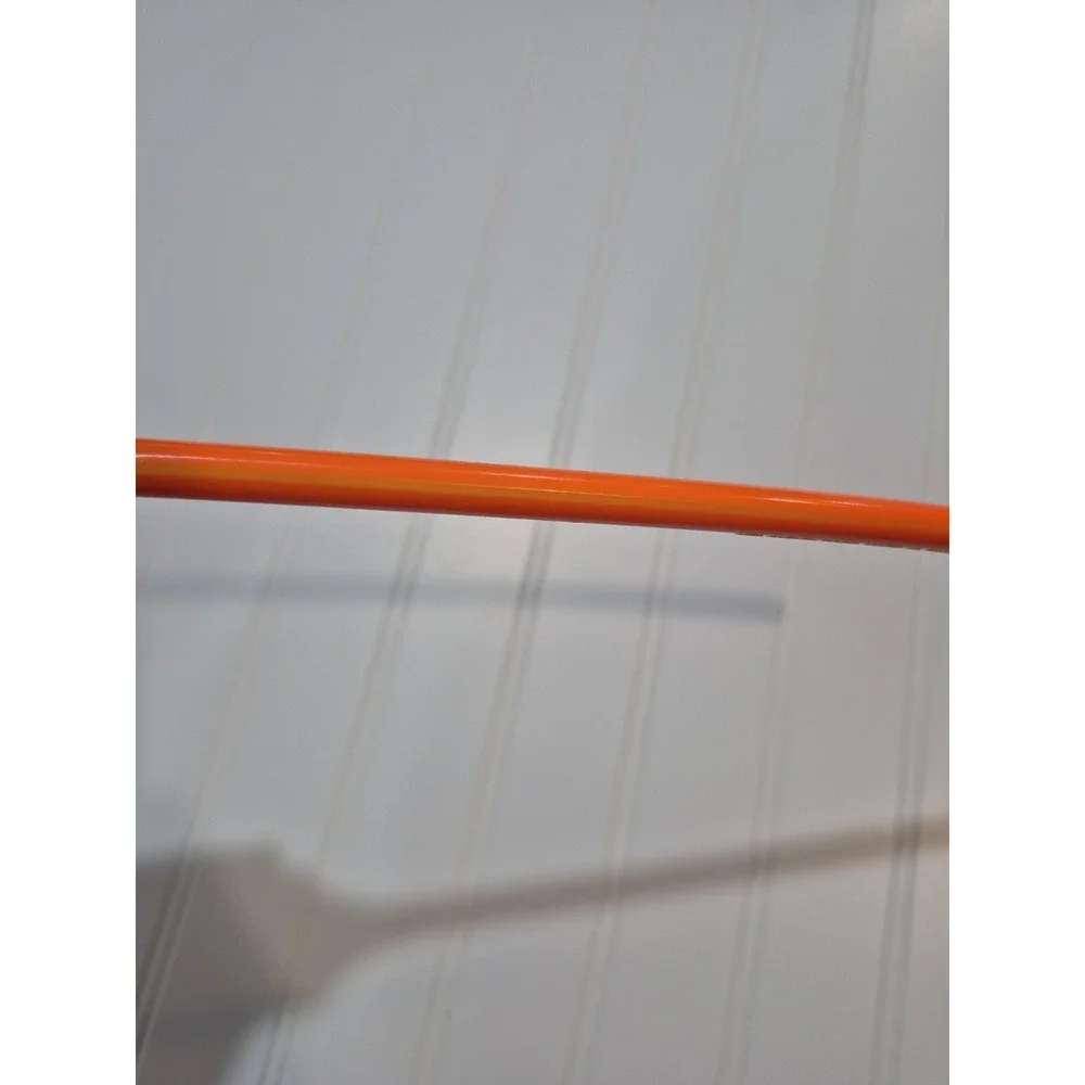 Vintage Orange Melamine Ware Long Mixing Cooking Stir Spoon Utensil  12 Inches